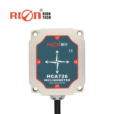 HCA726/716 Двойной осевой датчик наклона Инклинометр 100M ISO переключатель